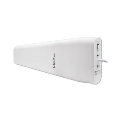 Qoltec 57043 14 dBi valge omnidirektsionaalne 4G LTE välisantenn 600–2700 MHz välitingimustesse