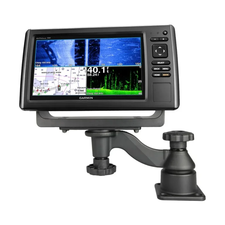 RAM MOUNTS RAM-109HU 15,2 cm alumiiniumist horisontaalne paigalduskomplekt kajaloodile must