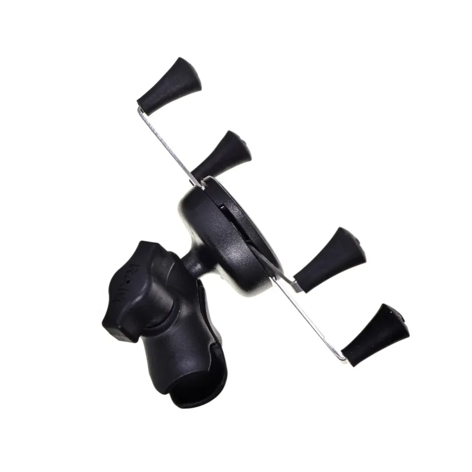 RAM Mounts RAM-B-176-A-UN10U X-Grip reguleeritav alumiiniumist nutitelefonihoidik mootorratta kahvlivarrele, must – 4