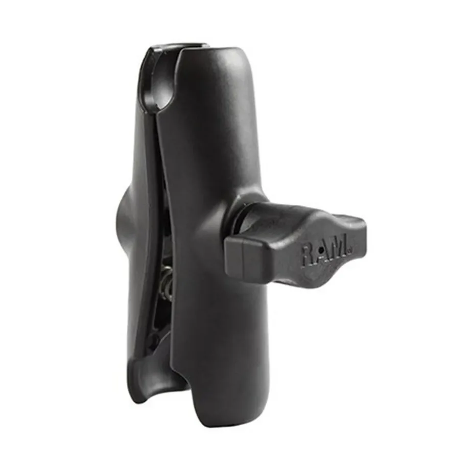 RAM Mounts RAM-B-201U 94,7 mm must topeltpistikuga vars 1-tollisele kuulile, 140,6 g