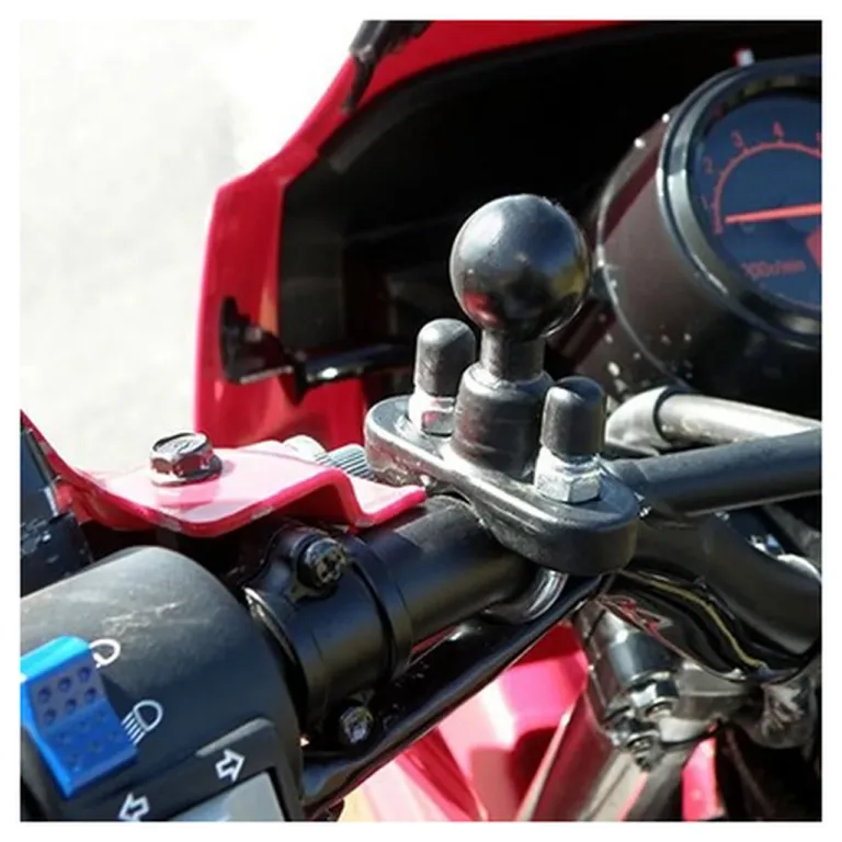 RAM Mounts RAM-B-231ZU 2,54 cm kuulikuga must alumiiniumist lenksukinnitus 0,5–1,25'' torudele, 130 g