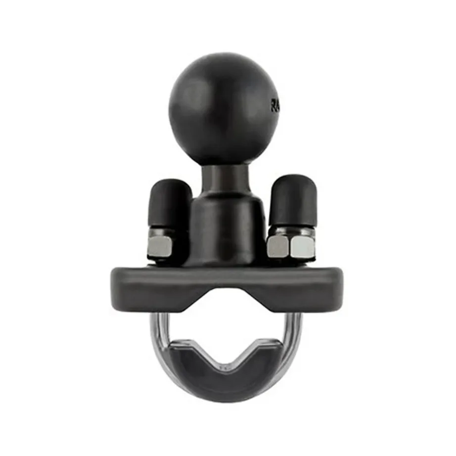 RAM Mounts RAM-B-231ZU 2,54 cm kuulikuga must alumiiniumist lenksukinnitus 0,5–1,25” torudele, 130 g