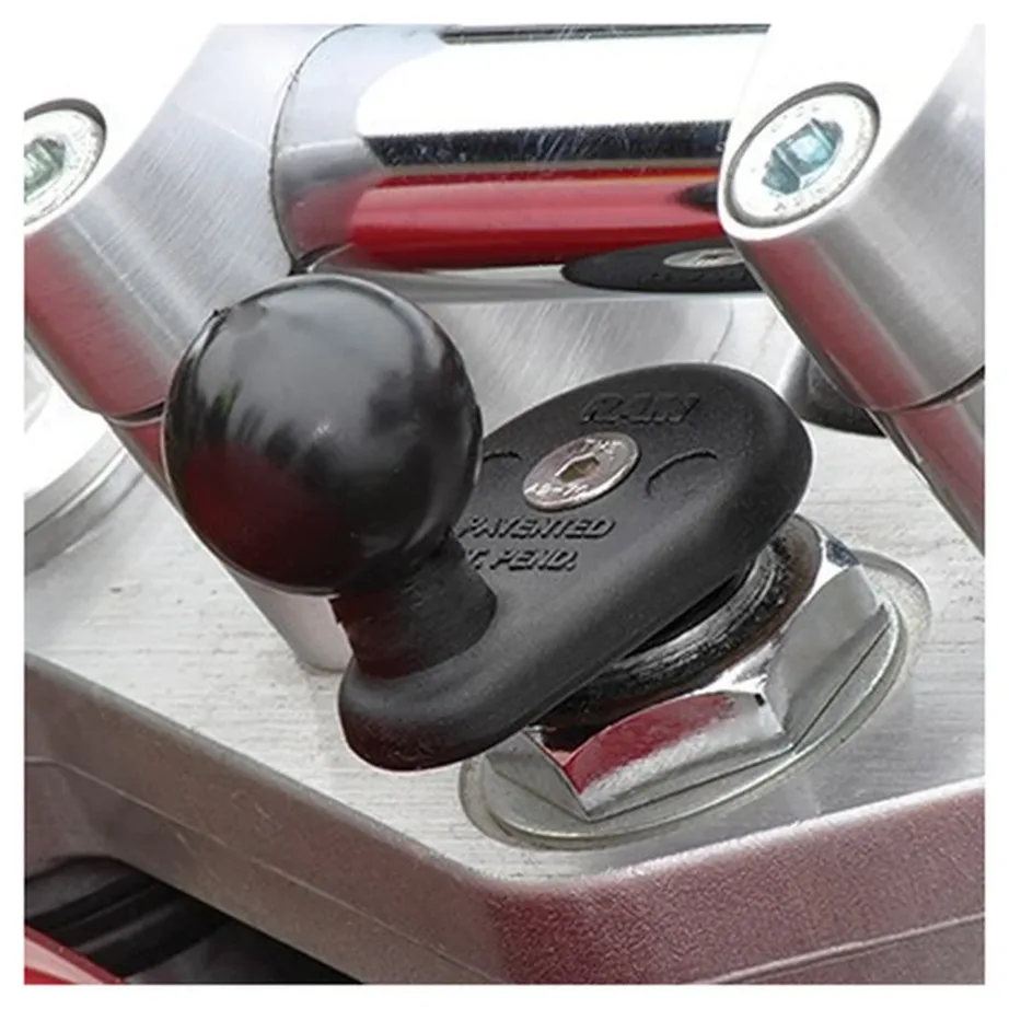 RAM Mounts RAM-B-342U alumiiniumist 2,54 cm kuuliga must mootorratta kahvli varre kinnitus – 3