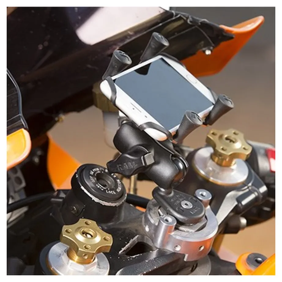 RAM Mounts RAM-B-342U alumiiniumist 2,54 cm kuuliga must mootorratta kahvli varre kinnitus – 4