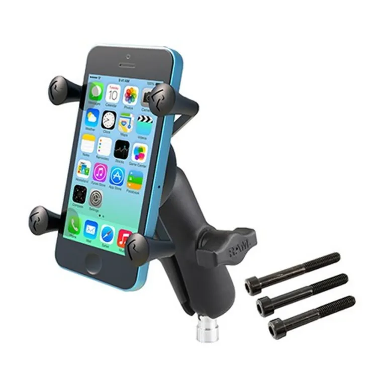 RAM Mounts RAM-B-367-UN7U X-Grip mobiilikinnitus mootorrattale, alumiinium, universaalne, 4,76–8,26 cm laiustele nutitelefonidele