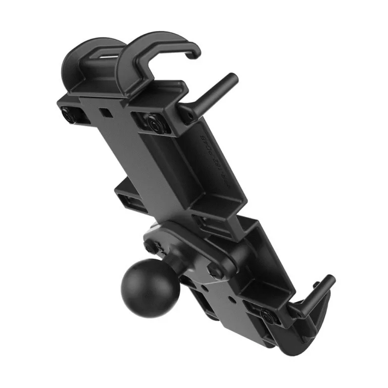 RAM Mounts RAM-HOL-PD4-238AU 184x92x18 mm alumiiniumist must statsionaarne telefonihoidik autole, kruvikinnitusega