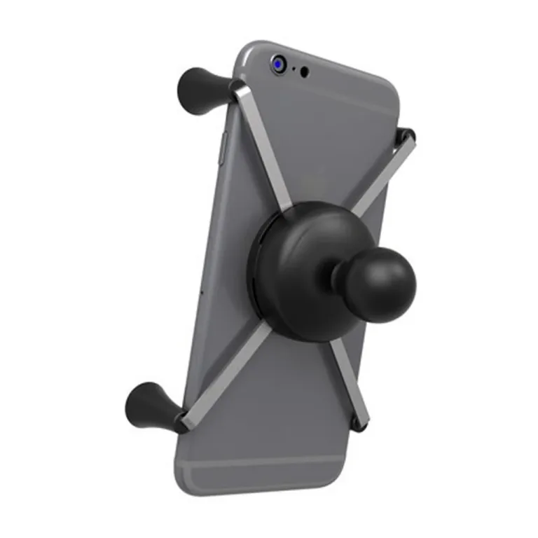 RAM Mounts RAM-HOL-UN10BU 4,45–11,4 cm roostevabast terasest must passiivne telefonihoidik autole (sobib iPhone, Samsung, Garmin jt)