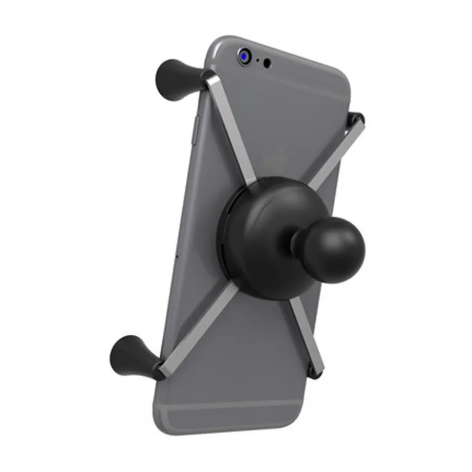 RAM Mounts RAM-HOL-UN10BU 4,45–11,4 cm roostevabast terasest must passiivne telefonihoidik autole (sobib iPhone, Samsung, Garmin jt) – 4