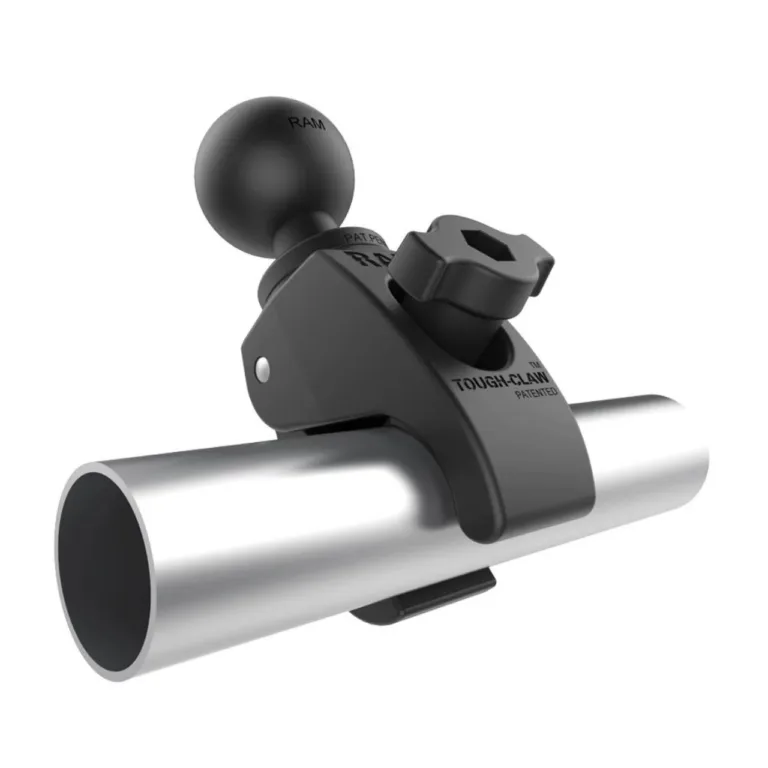 RAM MOUNTS RAP-400U 30x122 mm valge alumiiniumist kinnitusklamber 1 tk