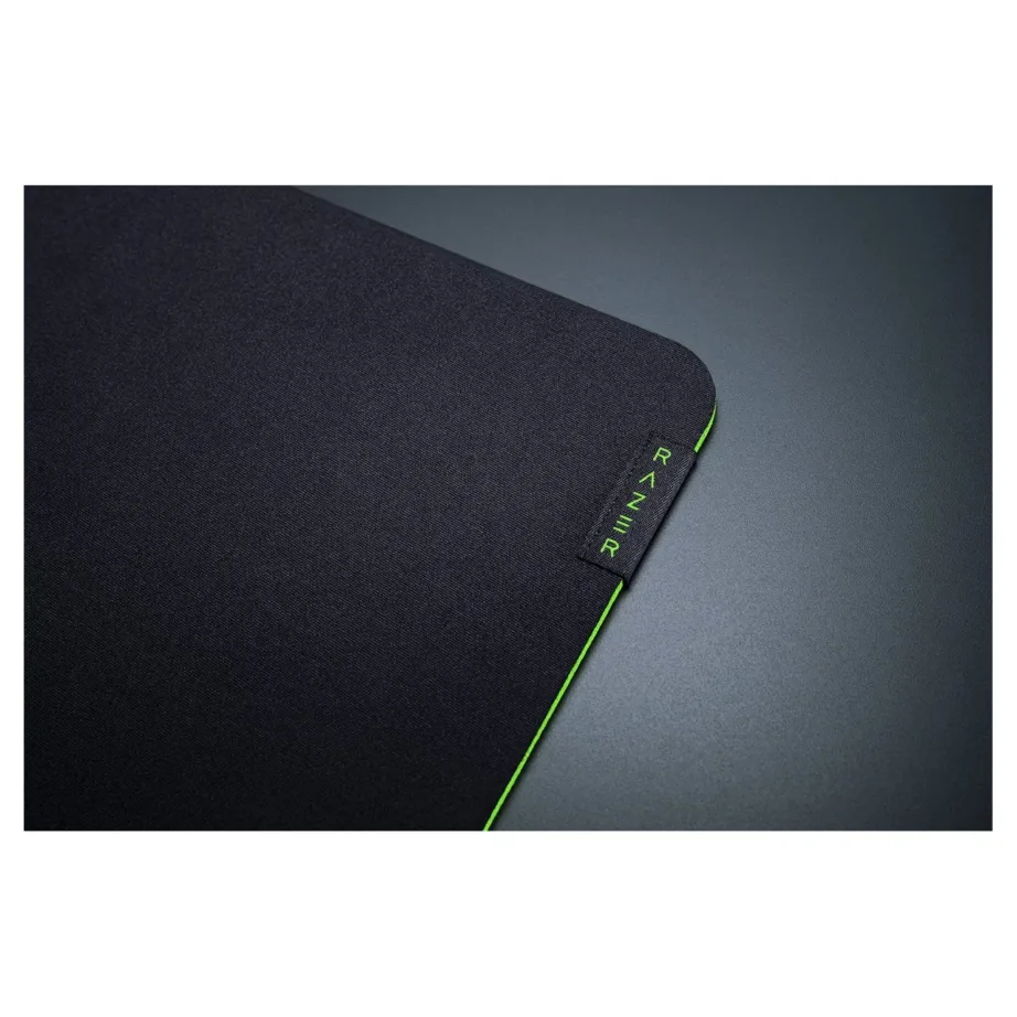 Razer Gigantus V2 3XL 1200x550x4 mm must-roheline gaming-hiirematt, libisemisvastase kummist põhjaga – 4