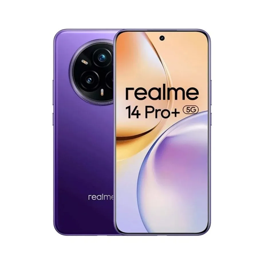 realme 14 Pro+ 5G 12GB/512GB Nebula Purple 6.83″ OLED Dual SIM nutitelefon Android 15, 6000 mAh aku, Snapdragon 7s Gen 3