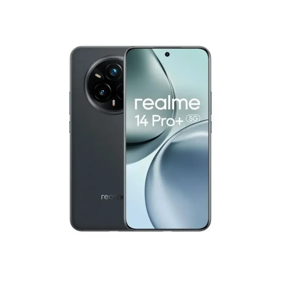 realme 14 Pro+ 5G 12GB/512GB Suede Grey 6,83″ OLED Dual SIM nutitelefon Android 15, 6000 mAh, Snapdragon 7s Gen 3 – 2
