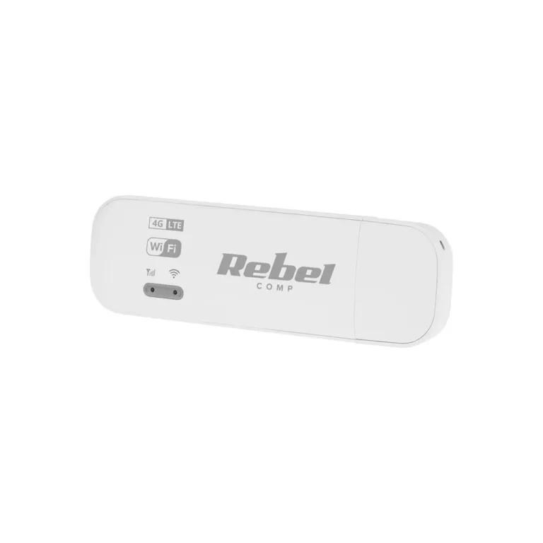 Rebel RB-0700 valge 4G LTE USB modem 90x28,4x13 mm, Maci ja Windowsi tugi