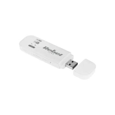 Rebel RB-0700 valge 4G LTE USB modem 90x28,4x13 mm, Maci ja Windowsi tugi