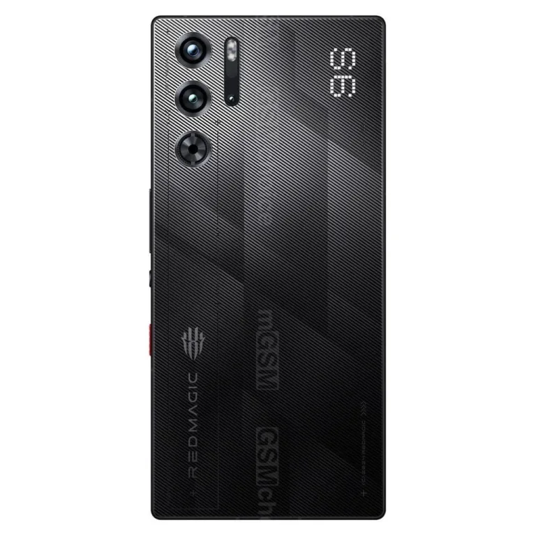 REDMAGIC 9S Pro 5G NX769S must 12GB/256GB 6,8″ AMOLED nutitelefon Snapdragon 8 Gen 3, Dual SIM, 6500mAh, Android 14