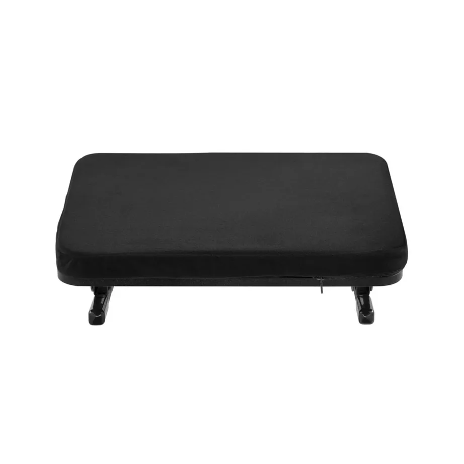 Reguleeritav metallist jalatugi Maclean MC-460 eemaldatava pehmendusega, must, 40x30x12 cm, libisemisvastane põhi, kandevõime 20 kg – 3