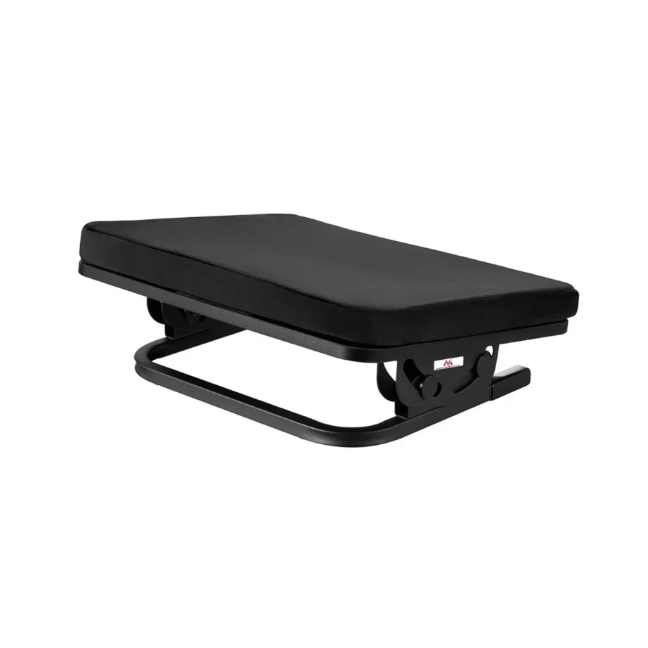 Reguleeritav metallist jalatugi Maclean MC-460 eemaldatava pehmendusega, must, 40x30x12 cm, libisemisvastane põhi, kandevõime 20 kg – 8
