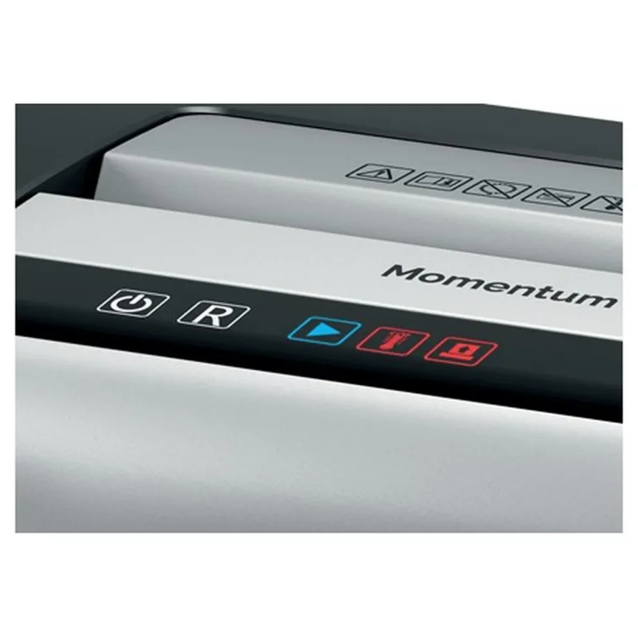 Rexel Momentum X410 10-leheline P-4 osakesteks lõikav paberipurustaja, 23L must/hall, 2104571EU – 5