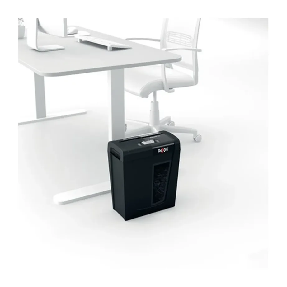 Rexel Secure X8 8-lehelise võimega P-4 ristlõikeline paberihävitaja, 14L konteiner, must, 2020123EU – 3