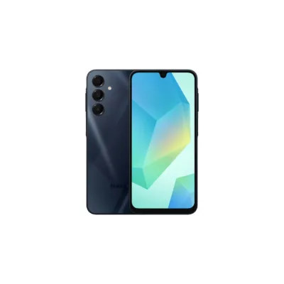 Samsung Galaxy A16 5G SM-A166BZKDEEE 4GB/128GB Dual SIM tumesinine nutitelefon, 6,7" FHD+ Super AMOLED ekraan, 50 MP kolmikkaamera, 5000 mAh aku, Android 14