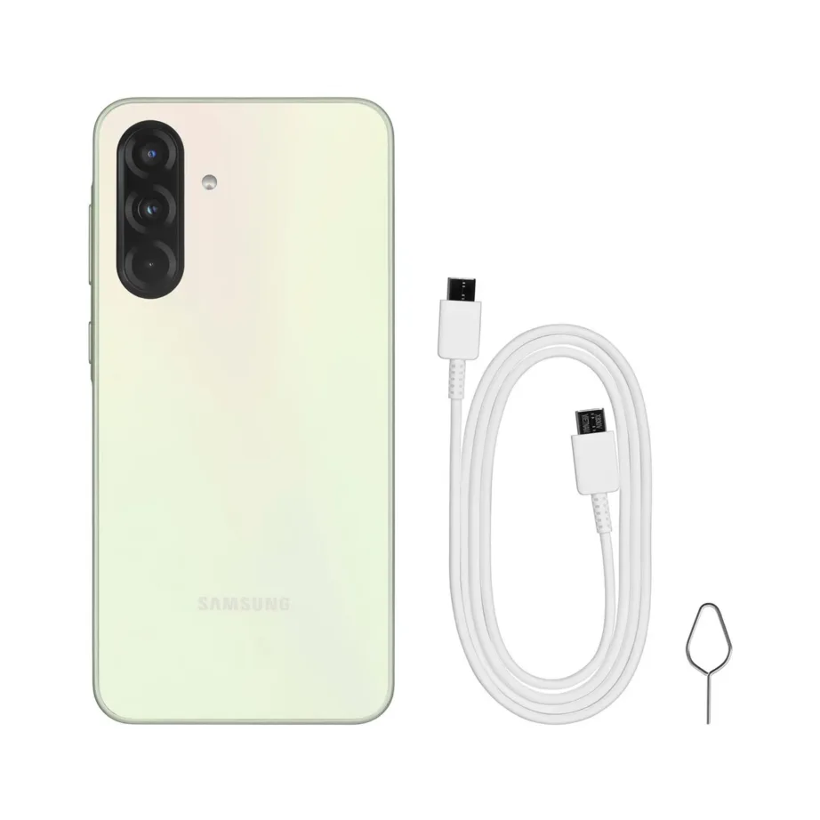 Samsung Galaxy A36 SM-A366BLGGEUE 6,7″ 8 GB/256 GB lime roheline Dual SIM 5G IP67 nutitelefon Android 15, 5000 mAh, Snapdragon – 4