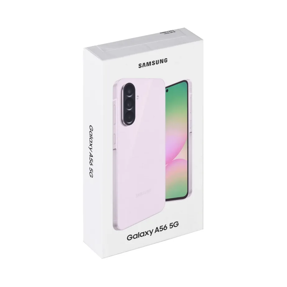 Samsung Galaxy A56 SM-A566BLIAEUE 6,7″ 5G Dual SIM 8GB/128GB roosa nutitelefon Super AMOLED ekraaniga, Android 15, 5000 mAh aku, IP67 – 14