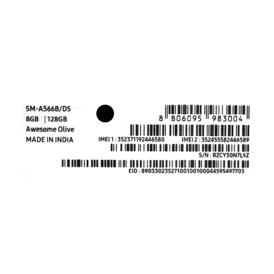 Samsung Galaxy A56 SM-A566BZGAEUE 6,7″ 5G Dual SIM 8GB/128GB oliiv Android 15 nutitelefon, IP67, 5000 mAh – 10