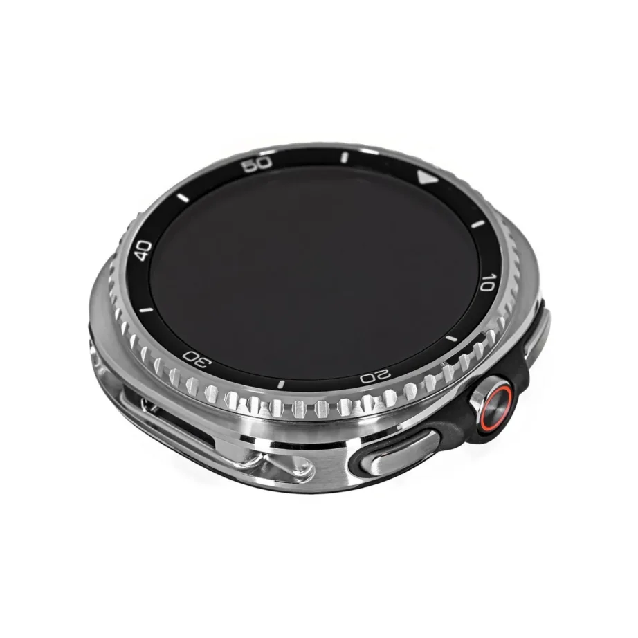 Samsung Galaxy Watch8 Classic SM-L500NZKAEUE 46 mm must/silver alumiiniumist nutikell, 1.34″ Super AMOLED ekraan, 64 GB, GPS, MIL-STD-810H, 5 ATM veekindlus, Wear OS – 4