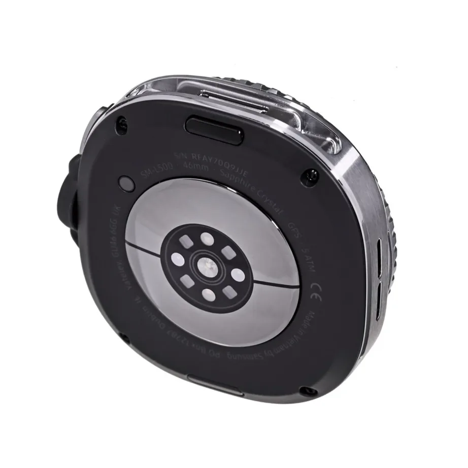 Samsung Galaxy Watch8 Classic SM-L500NZKAEUE 46 mm must/silver alumiiniumist nutikell, 1.34″ Super AMOLED ekraan, 64 GB, GPS, MIL-STD-810H, 5 ATM veekindlus, Wear OS – 5