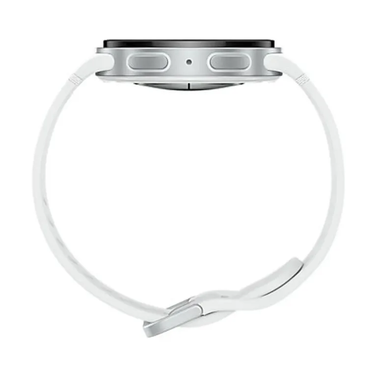 Samsung Galaxy Watch8 SM-L325FZSAEUE 40 mm hõbedane AMOLED LTE nutikell, safiirklaas, valge rihm, 32 GB, 4G, GPS, MIL-STD-810H