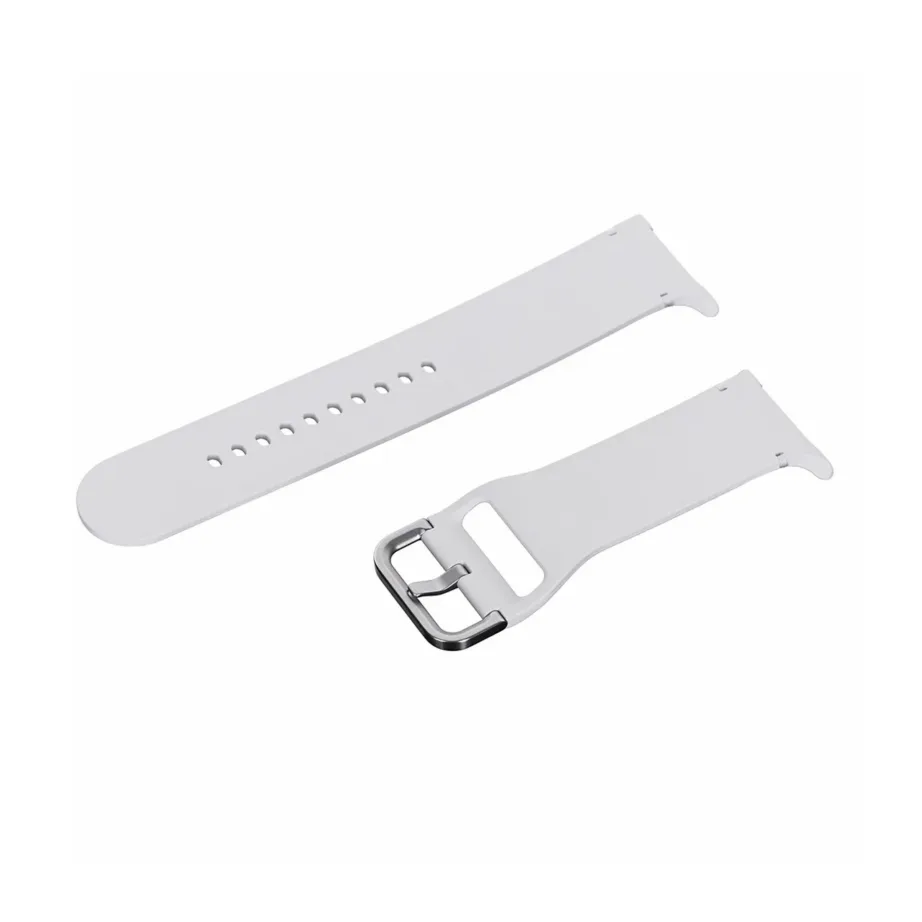 Samsung Galaxy Watch8 SM-L335FZSAEUE 44 mm hõbedane nutikell AMOLED 1,5″ ekraan, LTE, GPS, 32 GB, alumiiniumkorpus, 5 ATM, valge rihm – 9