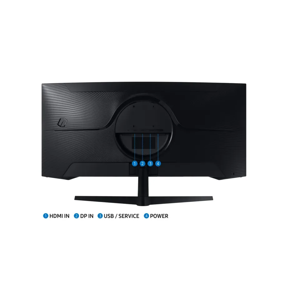 Samsung LC34G55TWWPXEN 34″ 3440×1440 165 Hz kumer LED VA mängurimonitor, FreeSync Premium, HDR10, must – 19