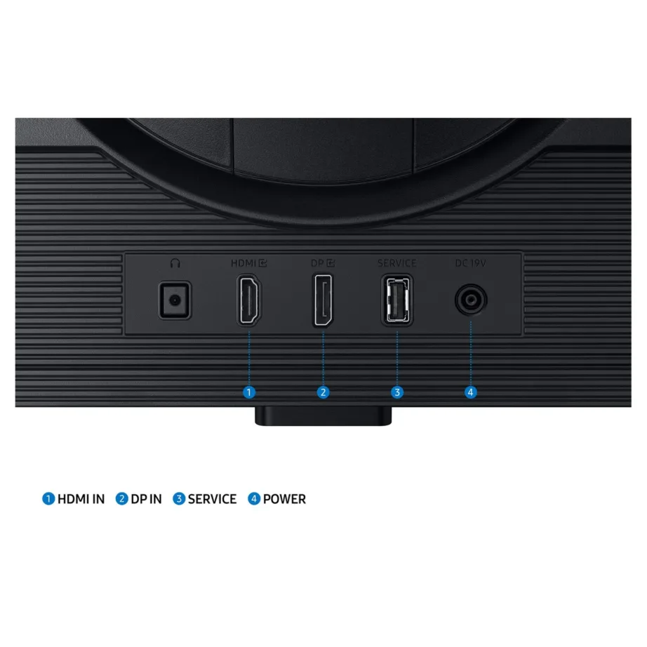 Samsung LS27DG500EUXEN G50D 27″ Quad HD IPS 180 Hz mängurimonitor, must – 6