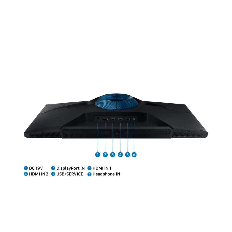 Samsung Odyssey G5 G51C LS27CG510EUXEN 27″ (68,6 cm) 2560×1440 165Hz VA LED mängumonitor must HDR10 FreeSync Premium – 9