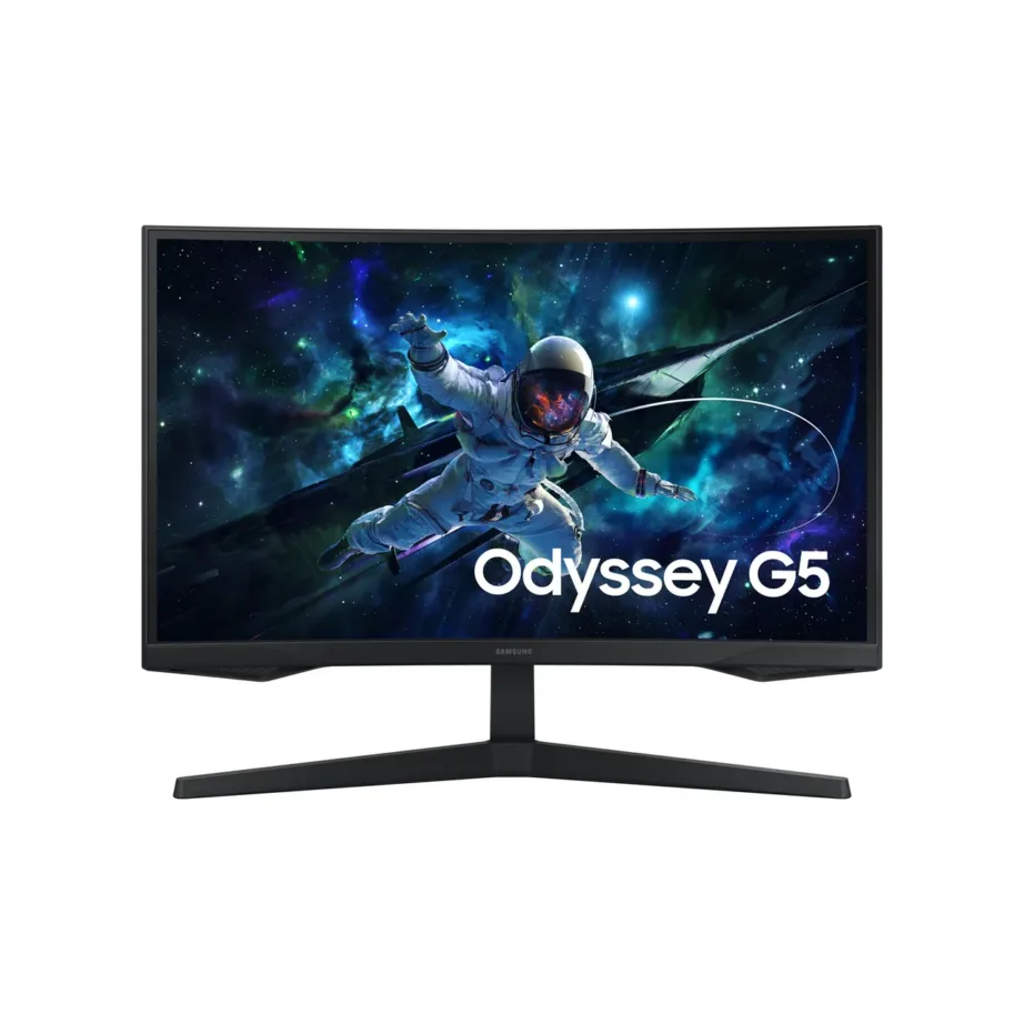 Samsung Odyssey G5 G55C LS27CG552EUXEN 27″ (68,6 cm) kumer 2560×1440 165Hz VA LED mängurimonitor FreeSync ja HDR10, must – 2