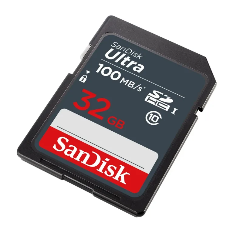 SanDisk Ultra SDSDUNR-032G-GN3IN 32GB SDHC UHS-I Class 10 U1 mälukaart 100MB/s veekindel
