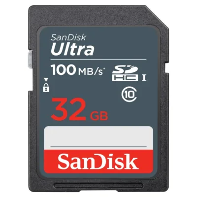 SanDisk Ultra SDSDUNR-032G-GN3IN 32GB SDHC UHS-I Class 10 U1 mälukaart 100MB/s veekindel