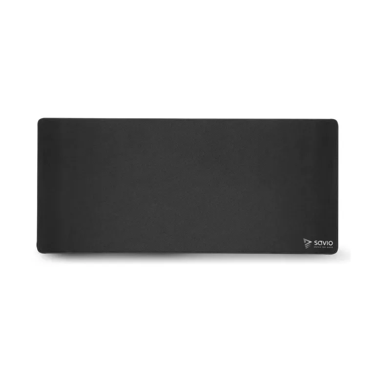 SAVIO Black Edition Precision Control L 70x30 cm õmmeldud servadega punase-musta värvusega mänguri hiirematt libisemisvastase põhjaga