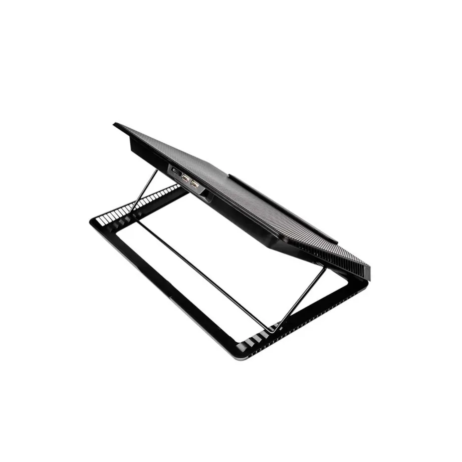 SAVIO COS-01 390x245x30 mm must sülearvuti jahutusalus 6 punase LED-ventilaatoriga, USB-toitega, kuni 17,3” sülearvutile – 5