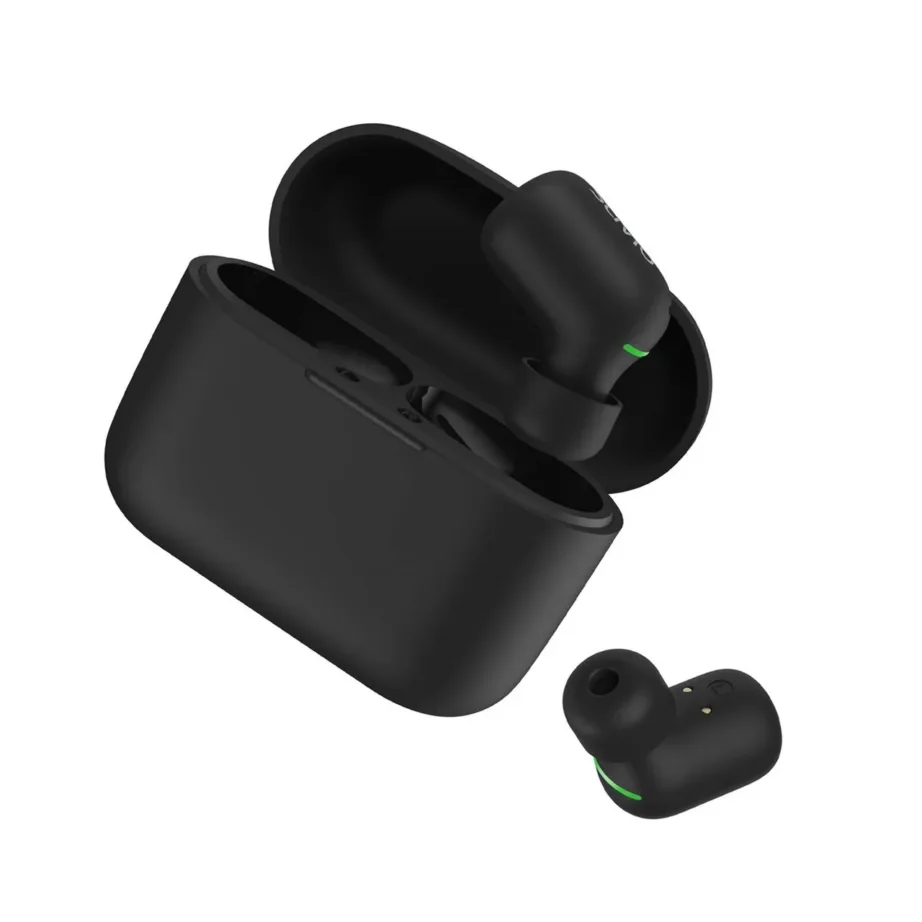 Savio TWS-09 mustad IPX5 juhtmevabad kõrvasisesed Bluetooth 5.1 kõrvaklapid muusika kuulamiseks, sisseehitatud mikrofoniga, 8-tunnine aku, puutejuhtimine – 7