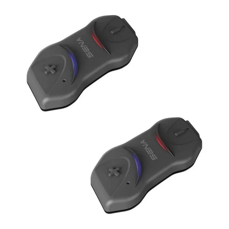 Sena 10R Duo 2 tk hall Bluetooth 4.1 mootorratta intercom, FM-raadio, 900 m ulatus, 10 h kõneaeg