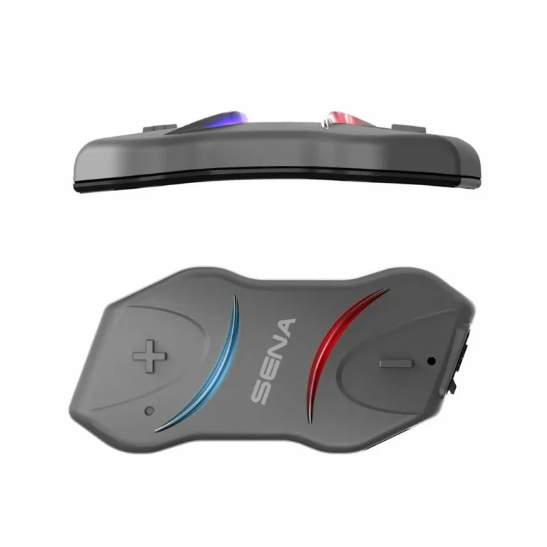 Sena 10R Duo 2 tk hall Bluetooth 4.1 mootorratta intercom, FM-raadio, 900 m ulatus, 10 h kõneaeg