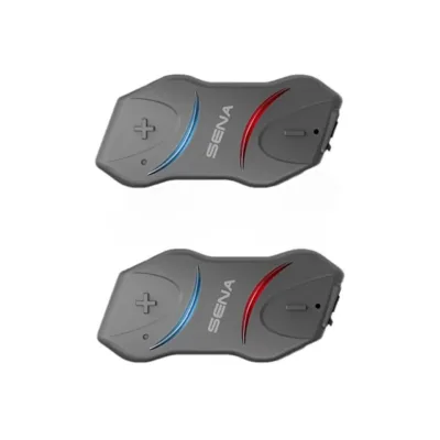 Sena 10R Duo 2 tk hall Bluetooth 4.1 mootorratta intercom, FM-raadio, 900 m ulatus, 10 h kõneaeg