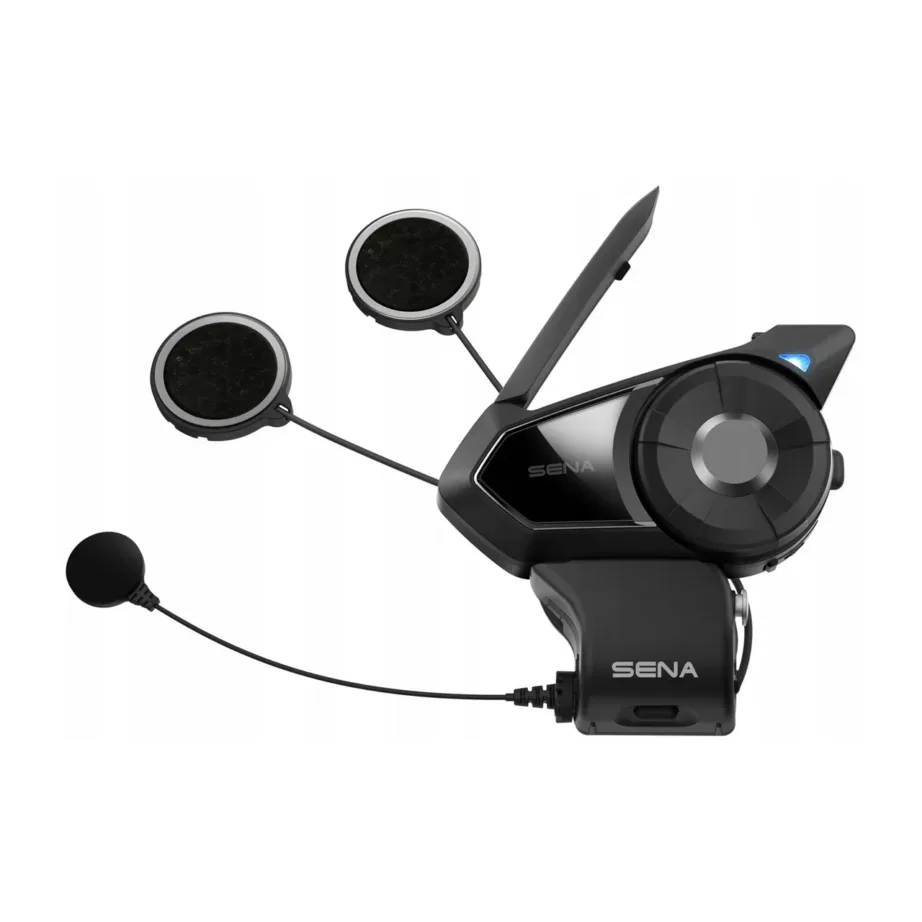 Sena 30K-03 must mootorratta intercom 102x56x27 mm, Bluetooth 5.0, FM-raadio, kuni 2000 m ulatus – 2
