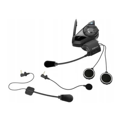 Sena 30K-03 must mootorratta intercom 102x56x27 mm, Bluetooth 5.0, FM-raadio, kuni 2000 m ulatus