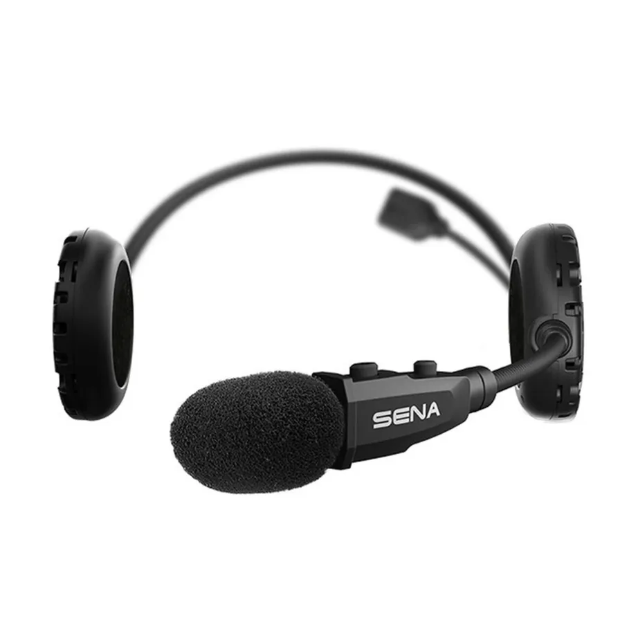 Sena 3SPLUS-B-10 must Bluetooth 4.1 mootorratta intercom 400 m ulatusega, IP65, boom-mikrofon, 8 tundi kõneaega – 5