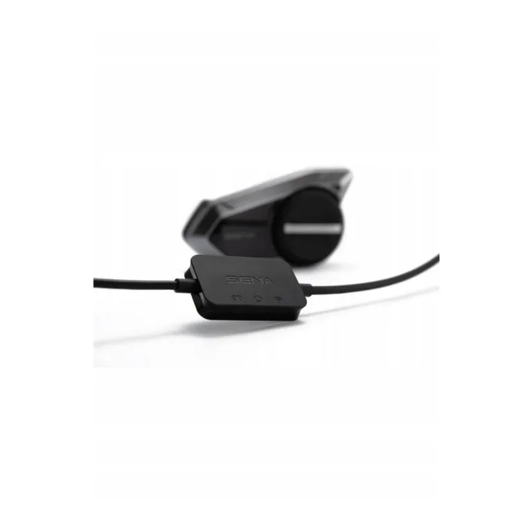 Sena 50S-10D must 2 tk Bluetooth 5.0 mootorratta intercom 4 kasutajale, FM-raadio ja mürasummutusega