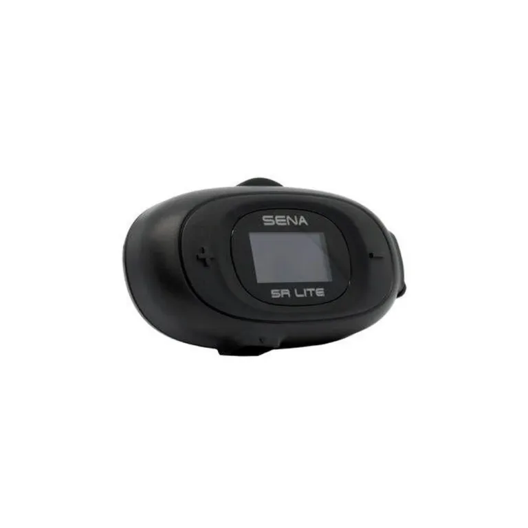 Sena 5RLITE-01D 700 m must Bluetooth 5.1 mootorratta intercom ekraaniga (CE, FCC, IC), 8 tundi kõneaega