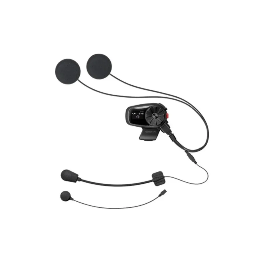 SENA 5S-10D Dual Pack 2 tk Bluetooth 5.0 kiivriside LCD ekraaniga, must/hall, 700 m ulatusega mootorratturitele – 4