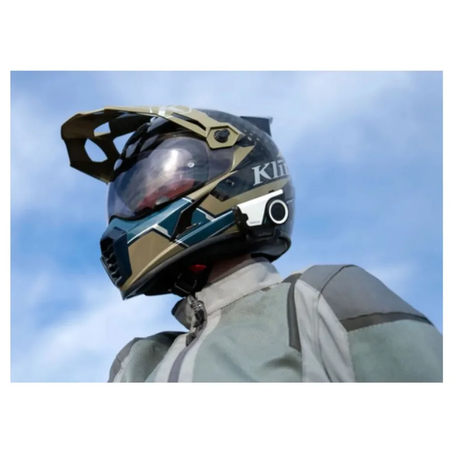 Sena 60S-01 must/hall Bluetooth 5.3 mootorratta intercom Harman Kardon heliga, Mesh/24 kasutajale, IPX7 veekindel, FM-raadio, kiivrikinnitus – 3